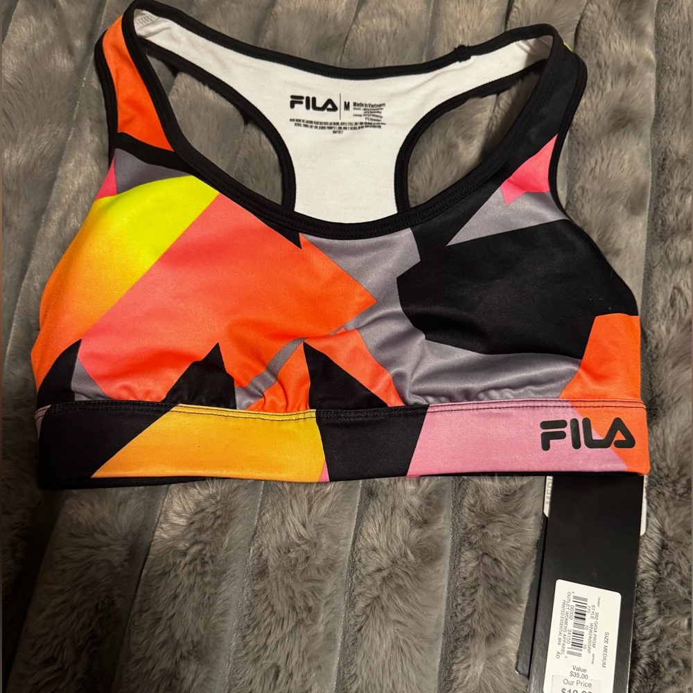 Fila Colorful Sports Bra